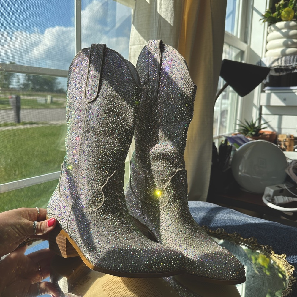 Rhinestone Cowgirl Boots